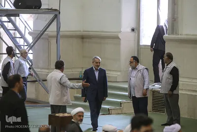 حضور محمدباقر نوبخت در نمازجمعه تهران/ 11 مرداد ۹۸
