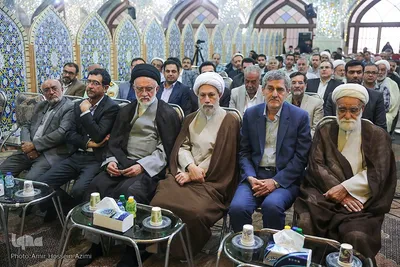 رونمایی از سنگ مزار حرم مطهر سید علاالدین حسین (ع)