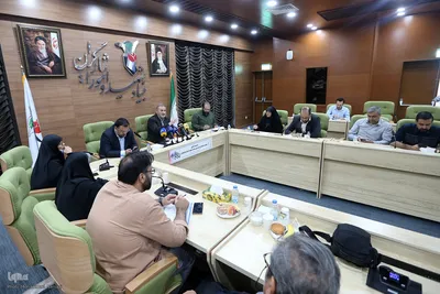 نشست خبری یعقوب سلیمانی معاون فرهنگی بنیاد شهید و امور ایثارگران