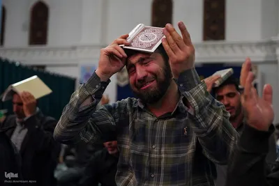 مراسم شب ۲۳ قدر در حرم علی بن حمزه(ع)
