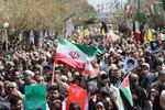 راهپیمایی روز قدس در همدان‎