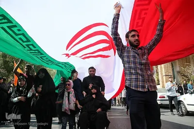 راهپیمایی مردم ولایت‌مدار قم در محکومیت اغتشاشات سال گذشته