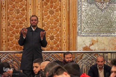 برپایی سفره حضرت ام البنین (س) در حرم مطهر سید میر محمد(ع)‎‎