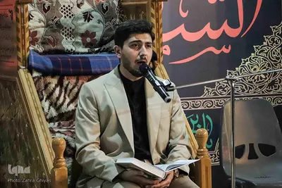 روضه‌خوانی در مسجد کبود تبریز
