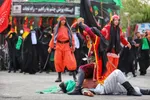 اجرای شبیه‌خوانی در مرز تمرچین پیرانشهر‎