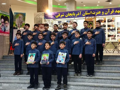 غرفه مؤسسه مهد قرآن در نمایشگاه قرآن تبریز