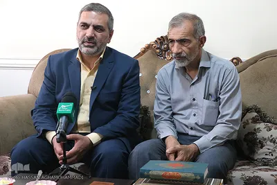 رحیم قربانی، رییس سازمان قرآن و عترت سپاه محمد رسول الله تهران بزرگ و پدر شهید قرآنی مدافع حرم «مصطفی صدرزاده» 