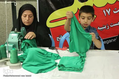 افتتاح اولین کارگاه دوخت لباس شیرخوارگان شهر مریانج