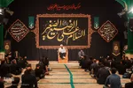 عزاداری شب هشتم محرم در حسینیه اعظم زنجان‎‎