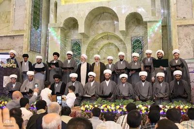 ششمین دوره عمامه گذاری و تکریم حفاظ قرآن مدرسه علمیه دارالسلام تهران