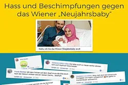 Haftstrafe für Hasspostings gegen Wiener Neujahrsbaby