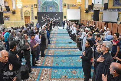 عزاداری شهادت امام صادق(ع) - محلات / عکس:ایکنا