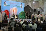 مراسم بزرگداشت شهدای مدافع امنیت فارس در حرم سیدعلاءالدین حسین(ع)شیراز