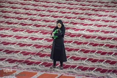 شیرخوارگان حسینی در مصلی امام خمینی در اهواز