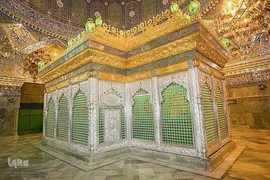 حرم مطهر و نورانی امام حسن عسگری (ع) در سامرا