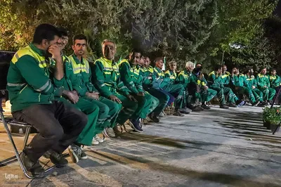 افتتاح آبنمای هوشمند بوستان آزادی شیراز