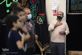 مراسم عزاداری شب سوم ماه محرم در عباسیه اهواز