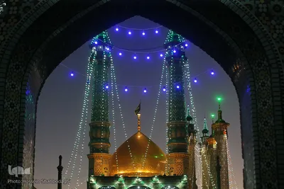 شب میلاد امام هادی(ع) در حرم بانوی کرامت