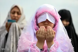 نماز عید سعید فطر در حرم حضرت عبدالعظیم(ع)