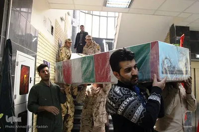 استقبال از پیکر پاک 11 شهید گمنام هشت سال دفاع مقدس