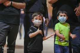 مراسم سوگواری ماه صفر در حرم مطهر حضرت شاهچراغ(ع) شیراز