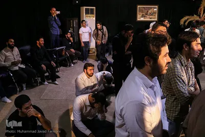 وداع با پیکر شهید مدافع حرم حیدر جلیلوند