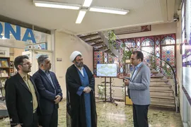 بازدید رئیس امور فرهنگی قوه قضاییه از ایکنا 