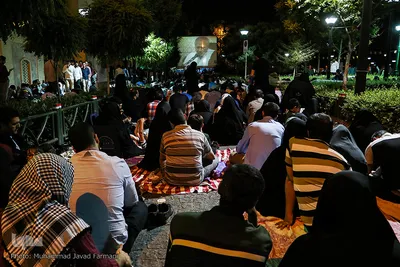 اولین دعای کمیل ماه مبارک رمضان در مسجد ارک