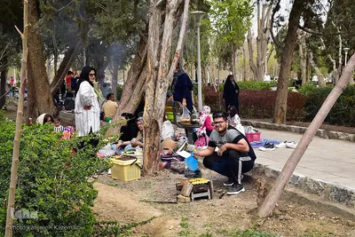 سیزده بدر و روز طبیعت در اصفهان