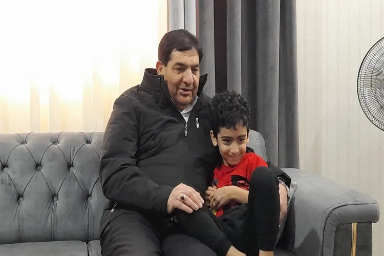 دیدار و گفتگوی صمیمی معاون اول رئیس جمهور با «آرتین»