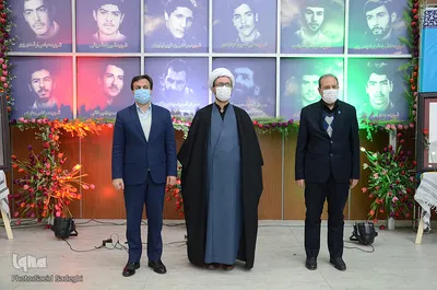 مراسم بزرگداشت شهدای بمباران دانشکده فنی دانشگاه تبریز