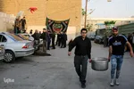 مراسم سنتی شال و پر کردن علم تاریخی طیب
