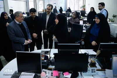 بازدید محسن هاشمی رفسنجانی، رییس شورای اسلامی شهر تهران از تحریریه فارسی ایکنا