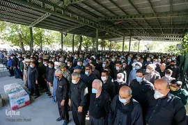 تشییع پیکر محمدجواد حسین‌دوست شهید مدافع امنیت