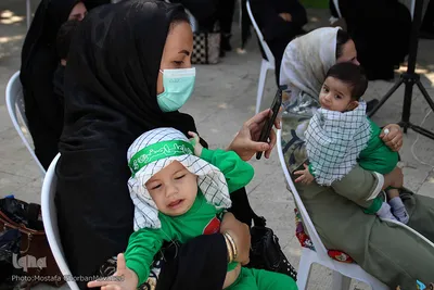 مراسم شیرخوارگان حسینی در اهر