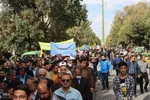 راهپیمایی حماسی مردم دارالمومنین و دارالمجاهدین همدان در یوم‌الله ۱۳ آبان‎