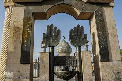 آیین «وخمه شیرازی» در حرم سیدعلاالدین حسین(ع)