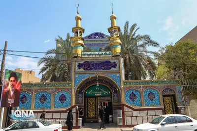 مراسم روز اربعین در حسینیه شهید آل مبارک اهواز عکاس محمد محمدعلی پور