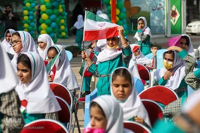 آیین نواختن زنگ جشن عاطفه‌ها در اهواز