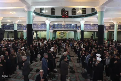 مراسم معنوی شب قدر در مصلی تکاب‎
