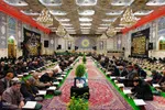 آیین جزءخوانی قرآن کریم در حسینیه رضوی اصفهان