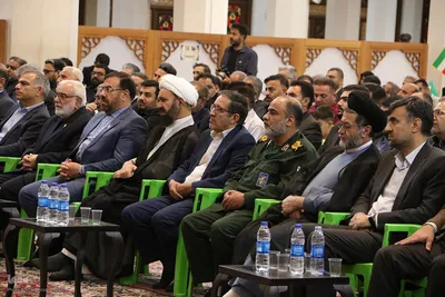 مراسم بزرگداشت دومین سالگرد شهادت شهید جمهور در شاهچراغ(ع)