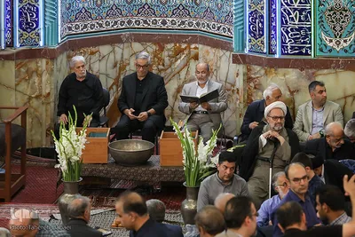 مراسم ترحیم حاجیه خانم فلسفی، همسر مرحوم آیت‌الله مصطفی مسجدجامعی