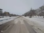 طبیعت برفی مناطق شهری و روستایی اهر
