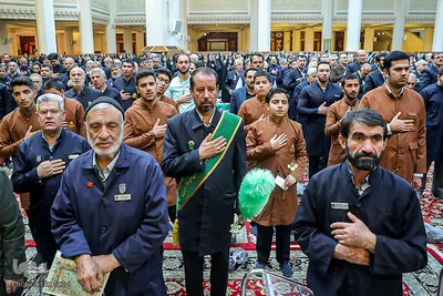 ششمين همايش «افتخار خدمت» خادمان حرم شاهچراغ