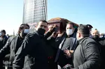 مراسم تشییع و تدفین والده نماینده ولی فقیه در آذربایجان شرقی