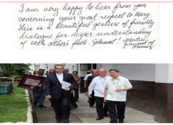 Remerciements des évêques philippins à l’ambassadeur d’Iran à Manille