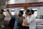 حماسه حضور در گلستان شهدای اصفهان