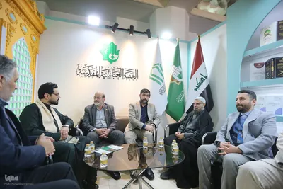 بازدید حسن مسلمی نائینی،‌ رئیس جهاددانشگاهی از نمایشگاه بین‌المللی قرآن کریم 