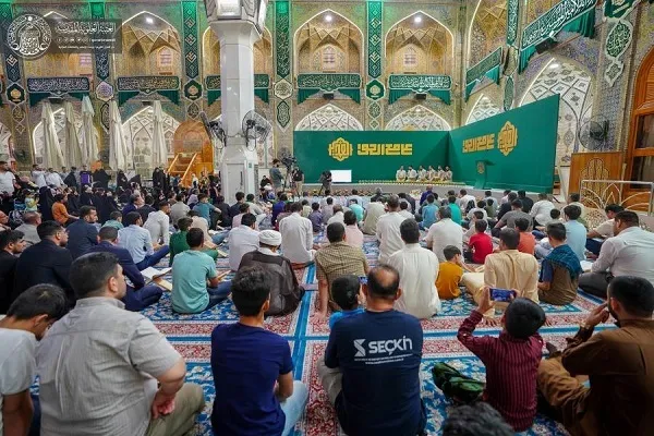 العتبة العلوية تختتم أسبوع الولاية بمحفل قرآني كبير + صور